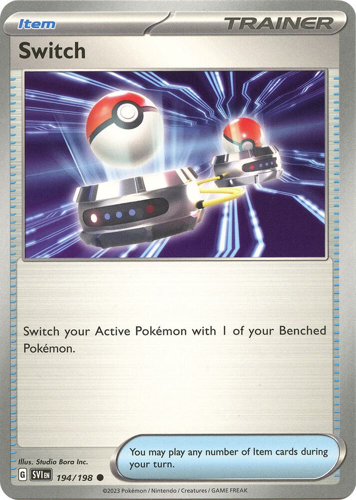 Switch - 194/198 Scarlet & Violet Common