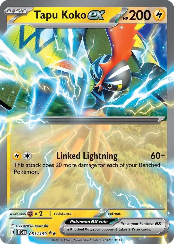 Tapu Koko ex - 051/159 Journey Together