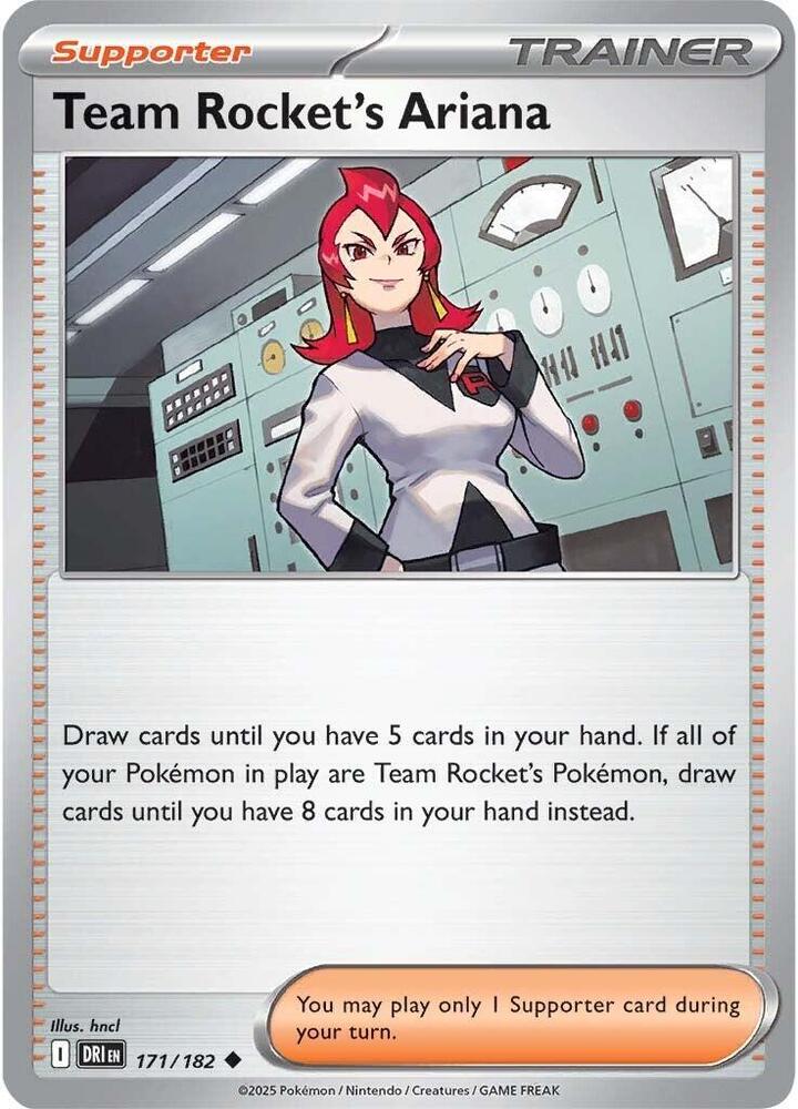 Team Rocket's Ariana - Destined Rivals 171/182 Uncommon