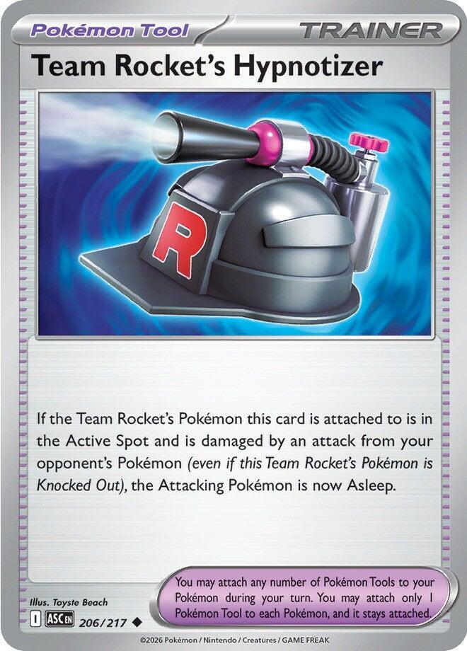 Team Rocket's Hypnotizer - 206/217 Ascended Heroes