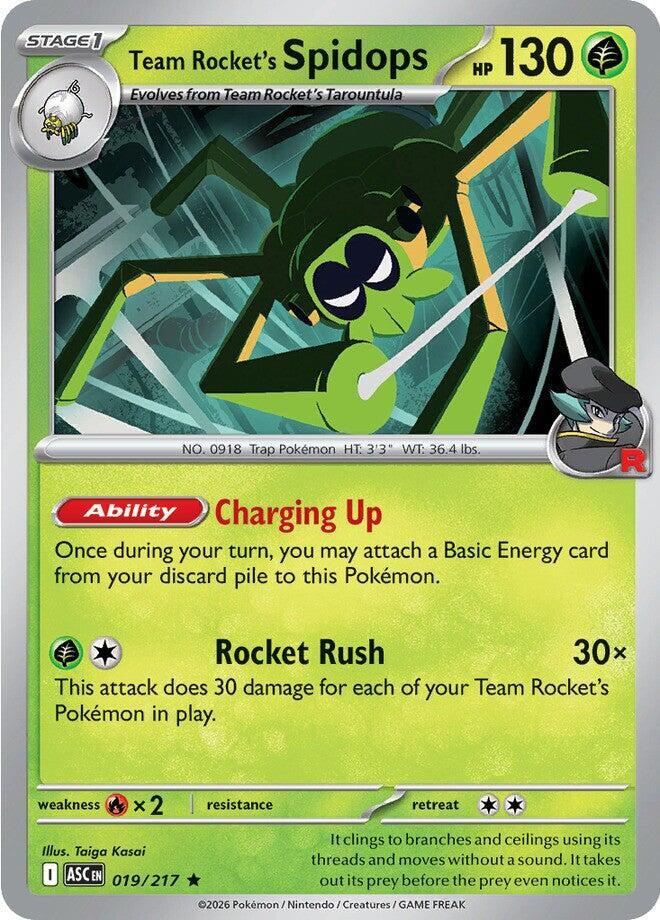 Team Rocket's Spidops - 019/217 Ascended Heroes