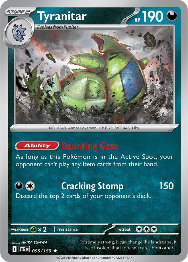 Tyranitar - Journey Together 095/159 Holo Rare