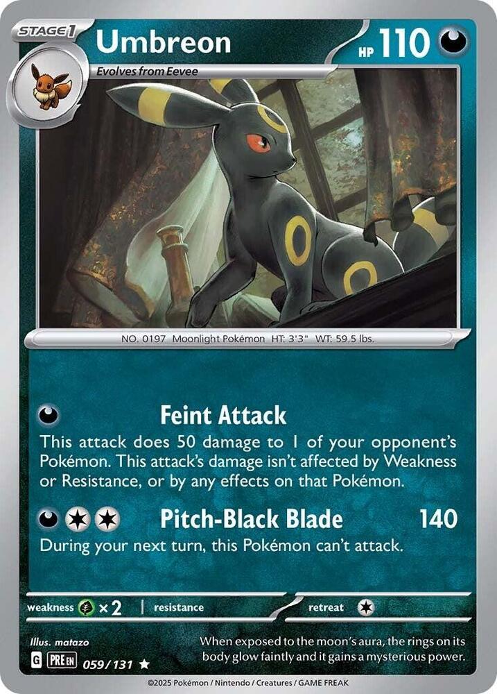 Umbreon - Prismatic Evolutions 059/131 Rare