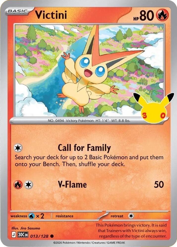 Victini - 013/128 30th Celebration