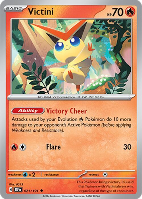 Victini - Surging Sparks 021/191 Uncommon