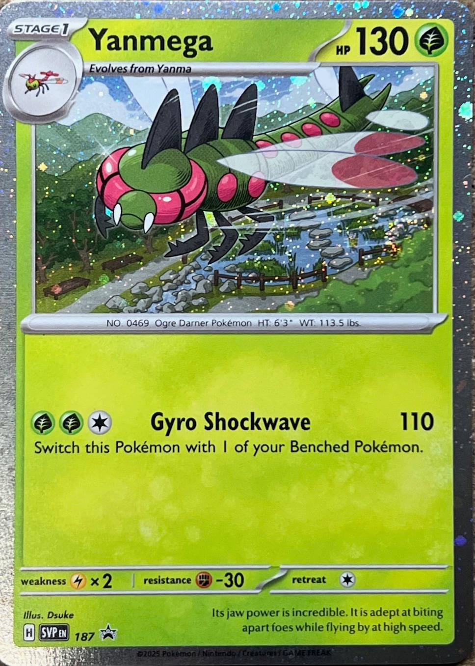 Yanmega - Scarlet & Violet Promo 187 Holo