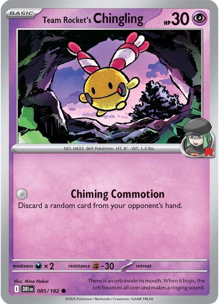 Team Rocket's Chingling - Destined Rivals 085/182 Common
