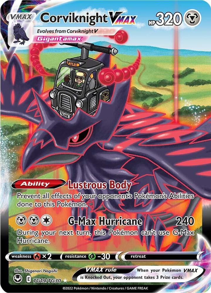 Corviknight Vmax - Silver Tempest TG19/TG30 Ultra Rare