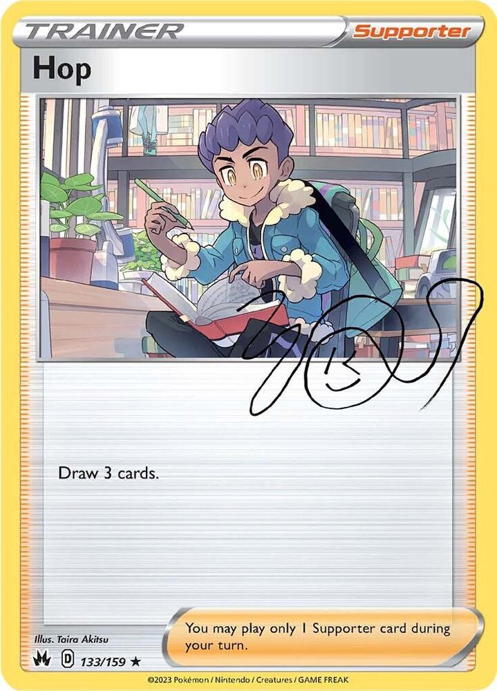 Hop - Crown Zenith 133/159 Holo Rare