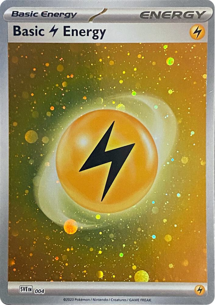 Basic Lightning Energy (Cosmos Holo) - Scarlet & Violet 151