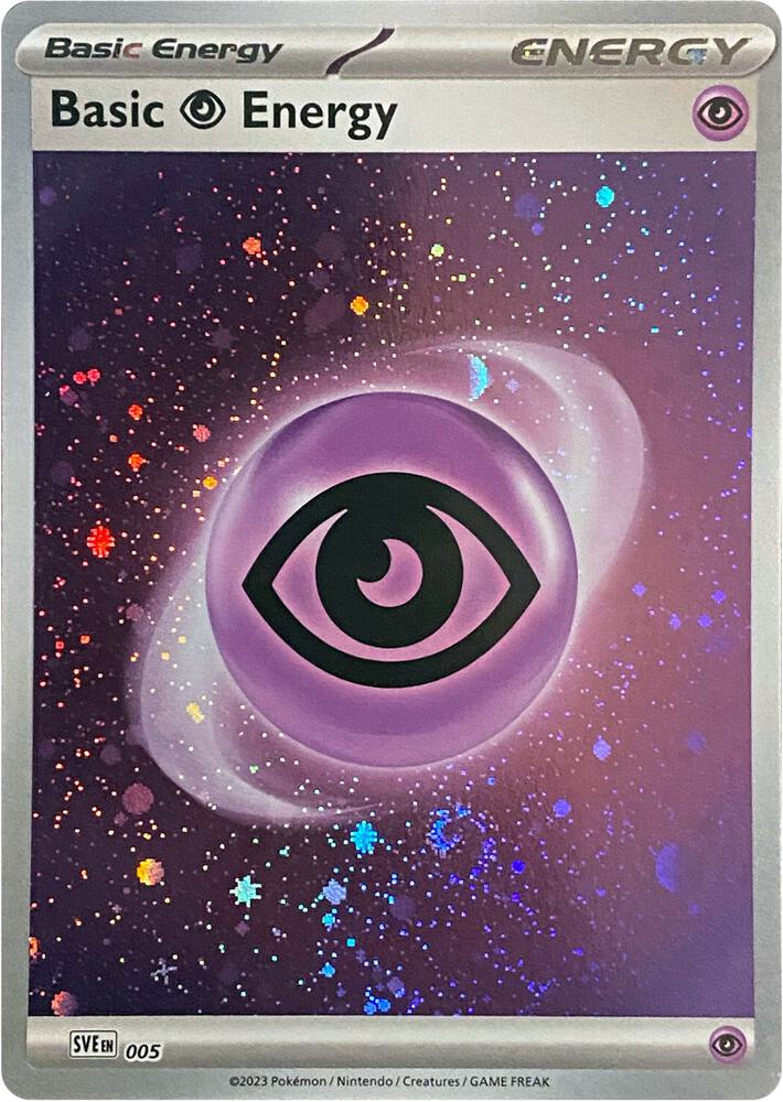 Basic Psychic Energy (Cosmos Holo) - Scarlet & Violet 151