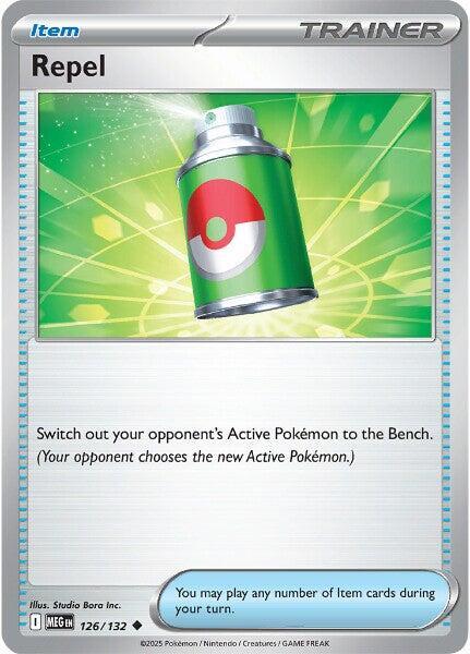 Repel - 126/132 Mega Evolution Uncommon