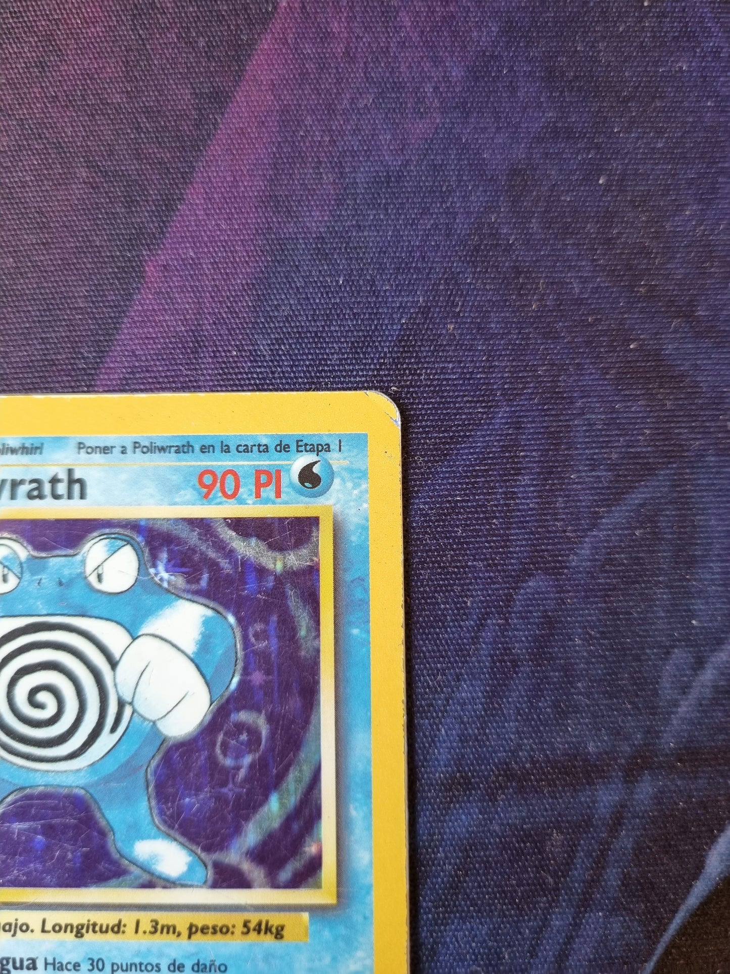 Poliwrath 1era Edición - 13/102 Base Set 1999 Holo Rare - Español