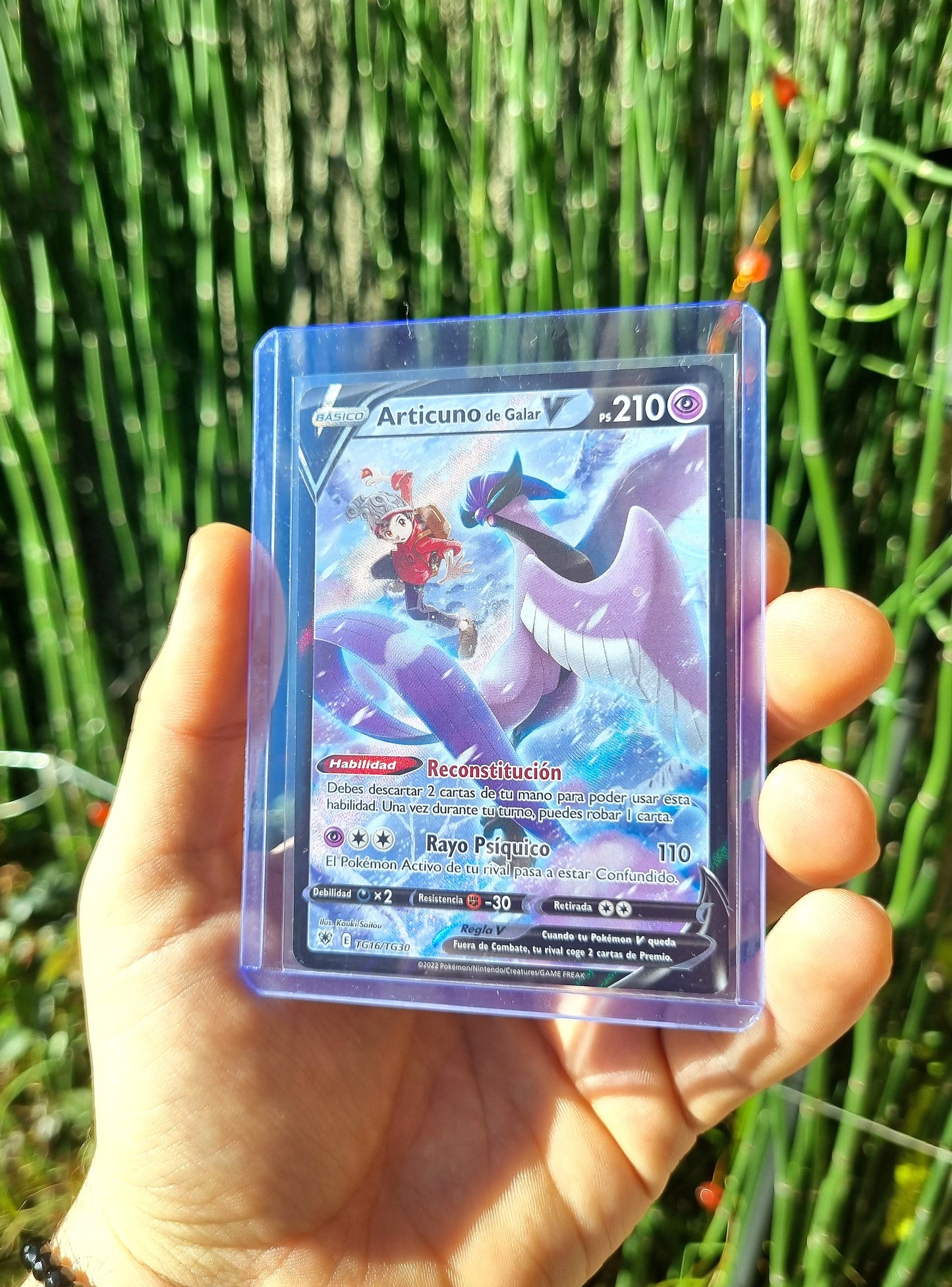 Galarian Articuno V - TG16/TG30 Astral Radiance Español
