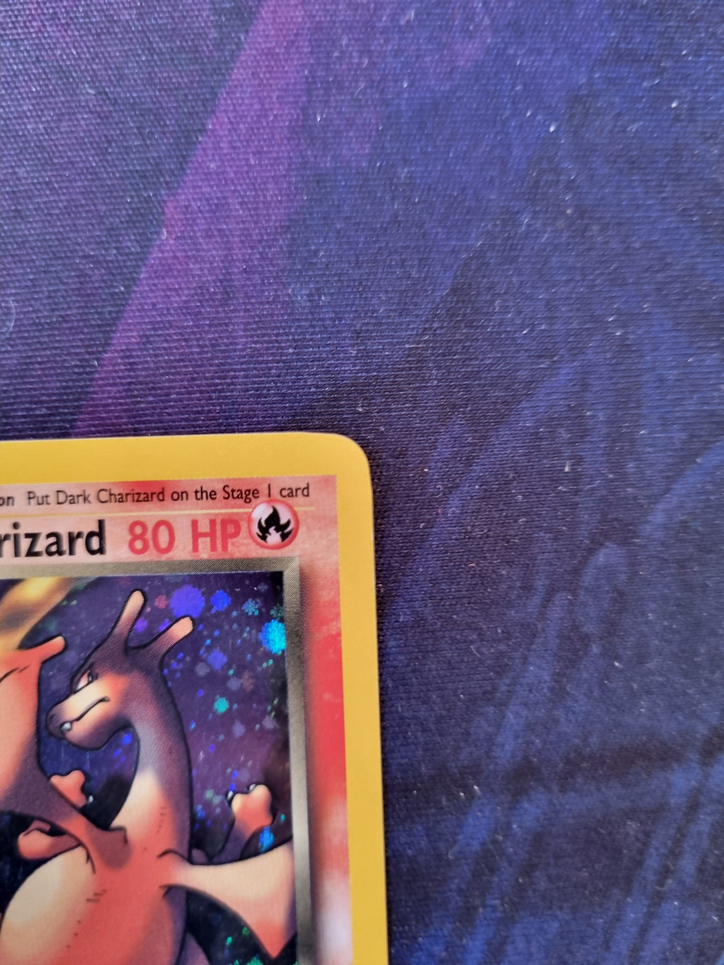 Dark Charizard - 8/82 Team Rocket Holo Rare - Inglés