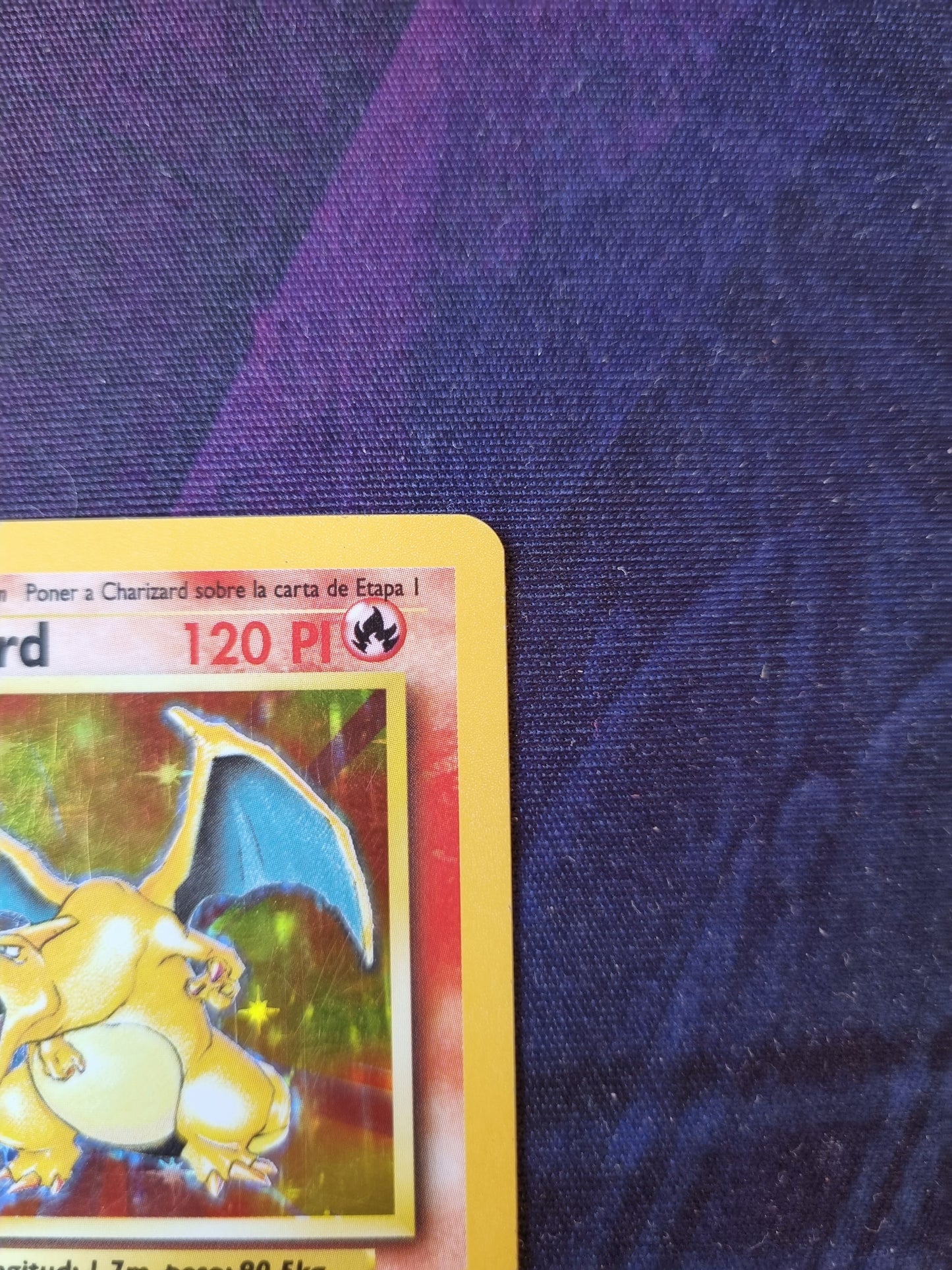 Charizard 1era Edición - 4/102 Base Set 1999 Holo Rare - Español