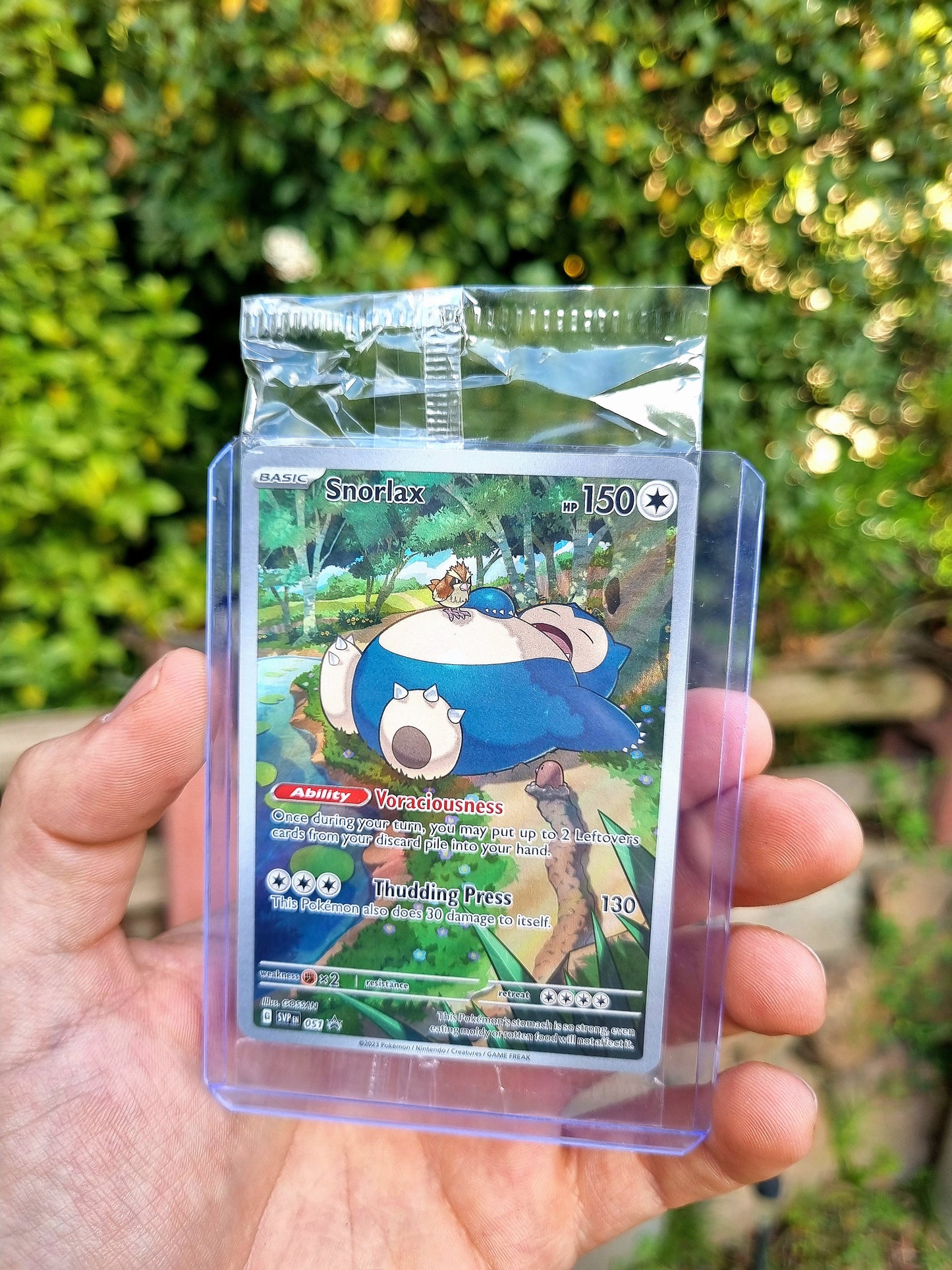 Snorlax - 051 Scarlet & Violet Promo Sellado