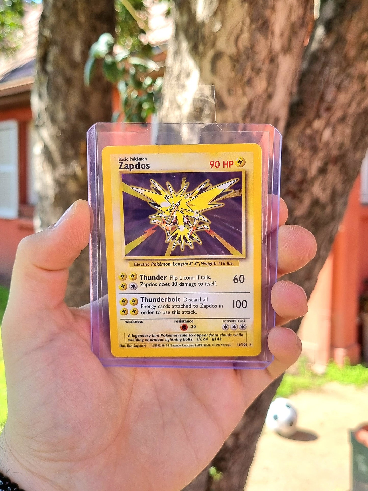 Zapdos - 16/102 Base Set Holo Rare - Inglés