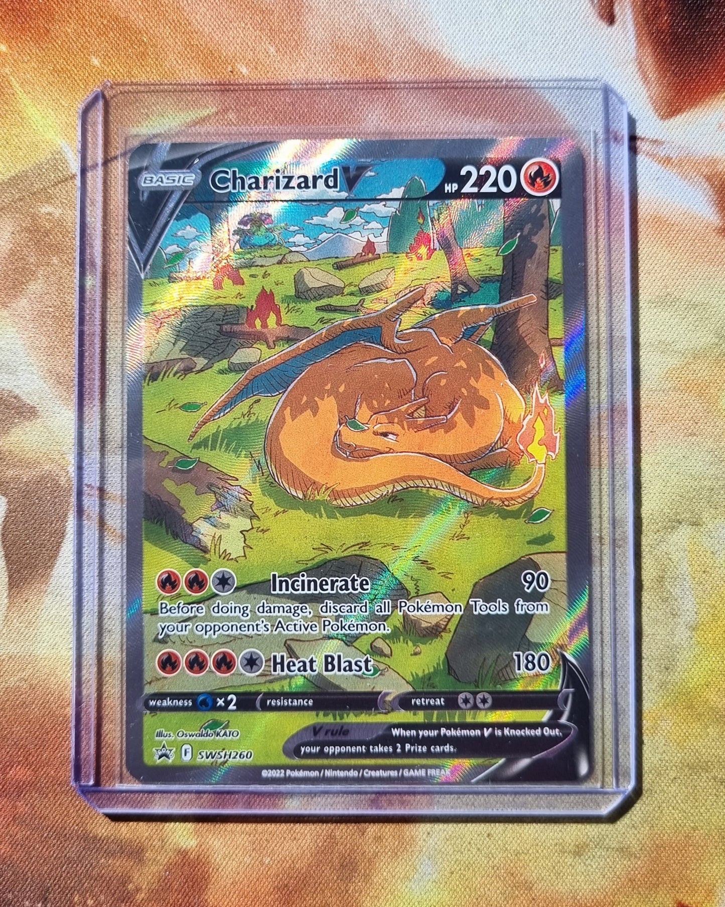 Charizard V - SWSH260 Sword & Shield Promo