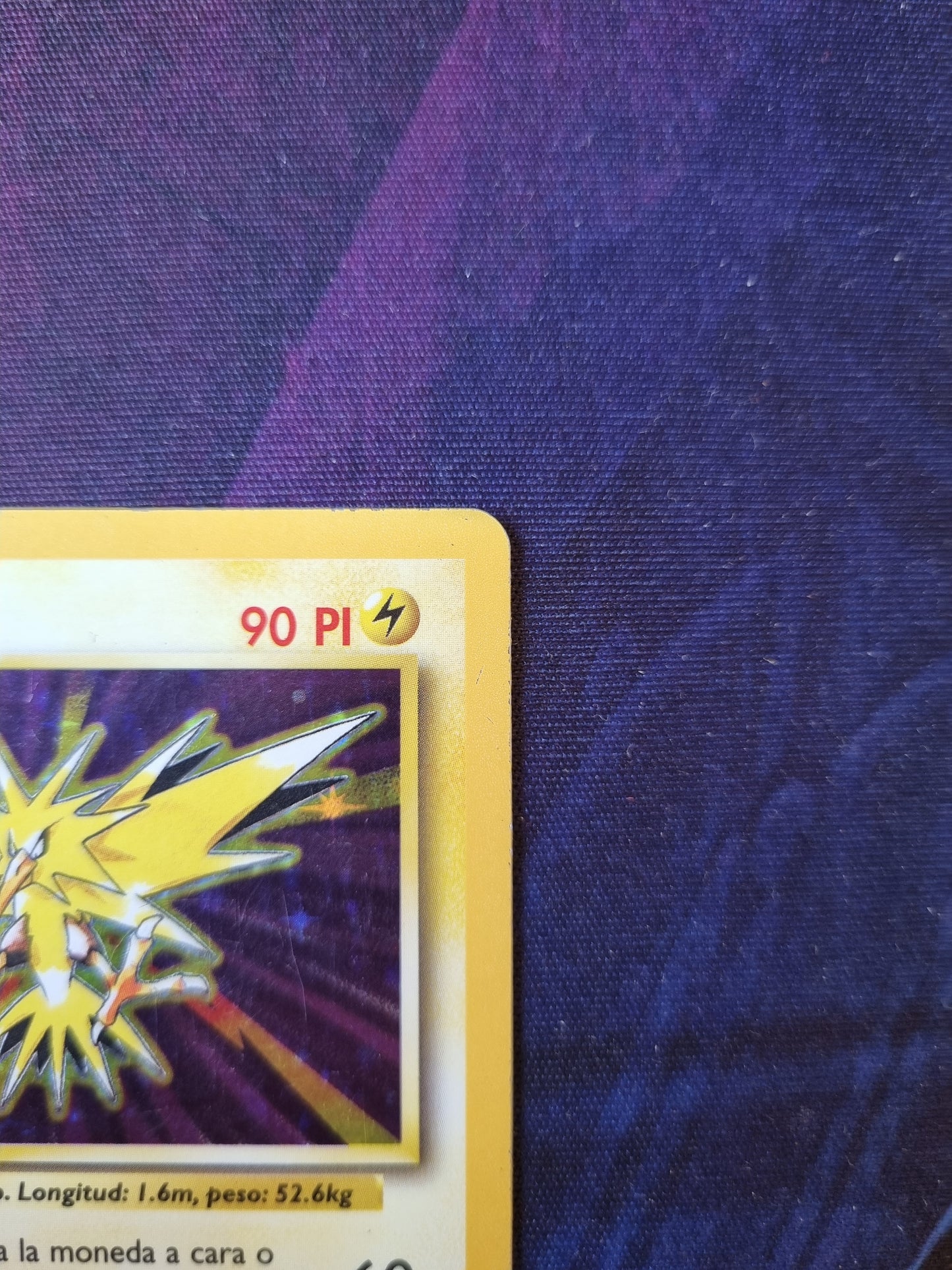 Zapdos 1era Edición - 16/102 Base Set 1999 Holo Rare - Español