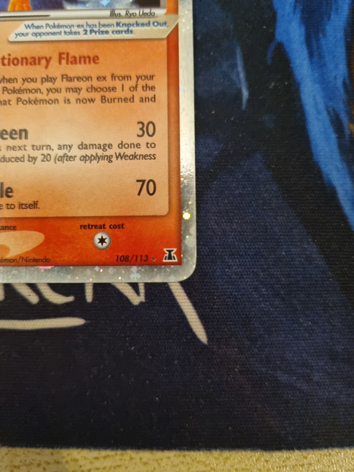 Flareon EX - Delta Species 108/113 Ultra Rare