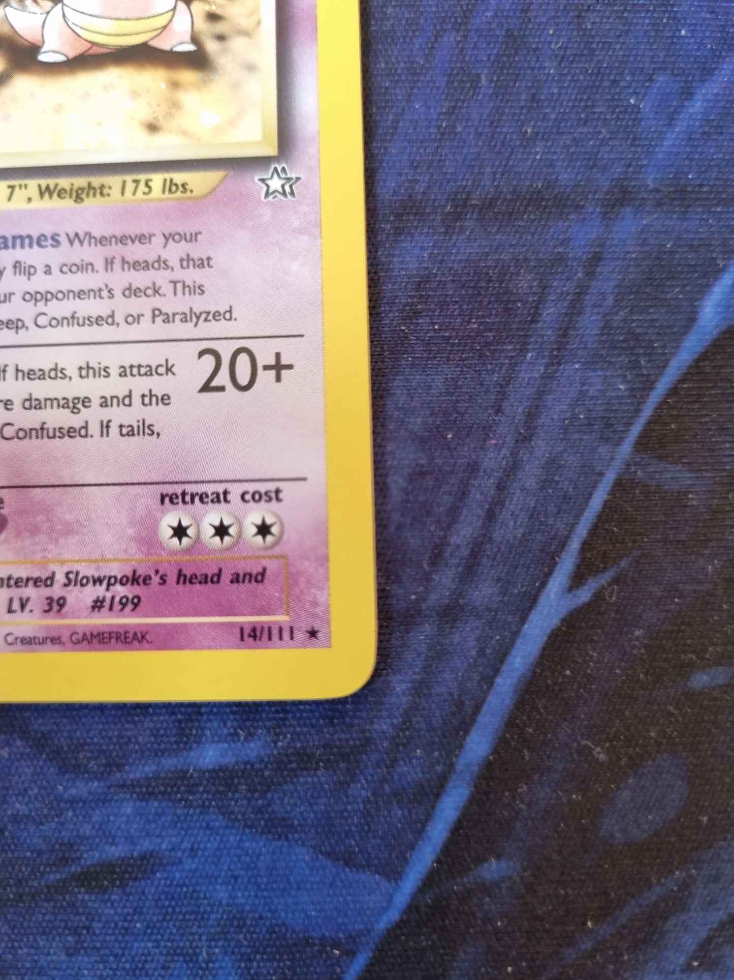 Slowking - 14/111 Neo Genesis Holo Rare - Inglés