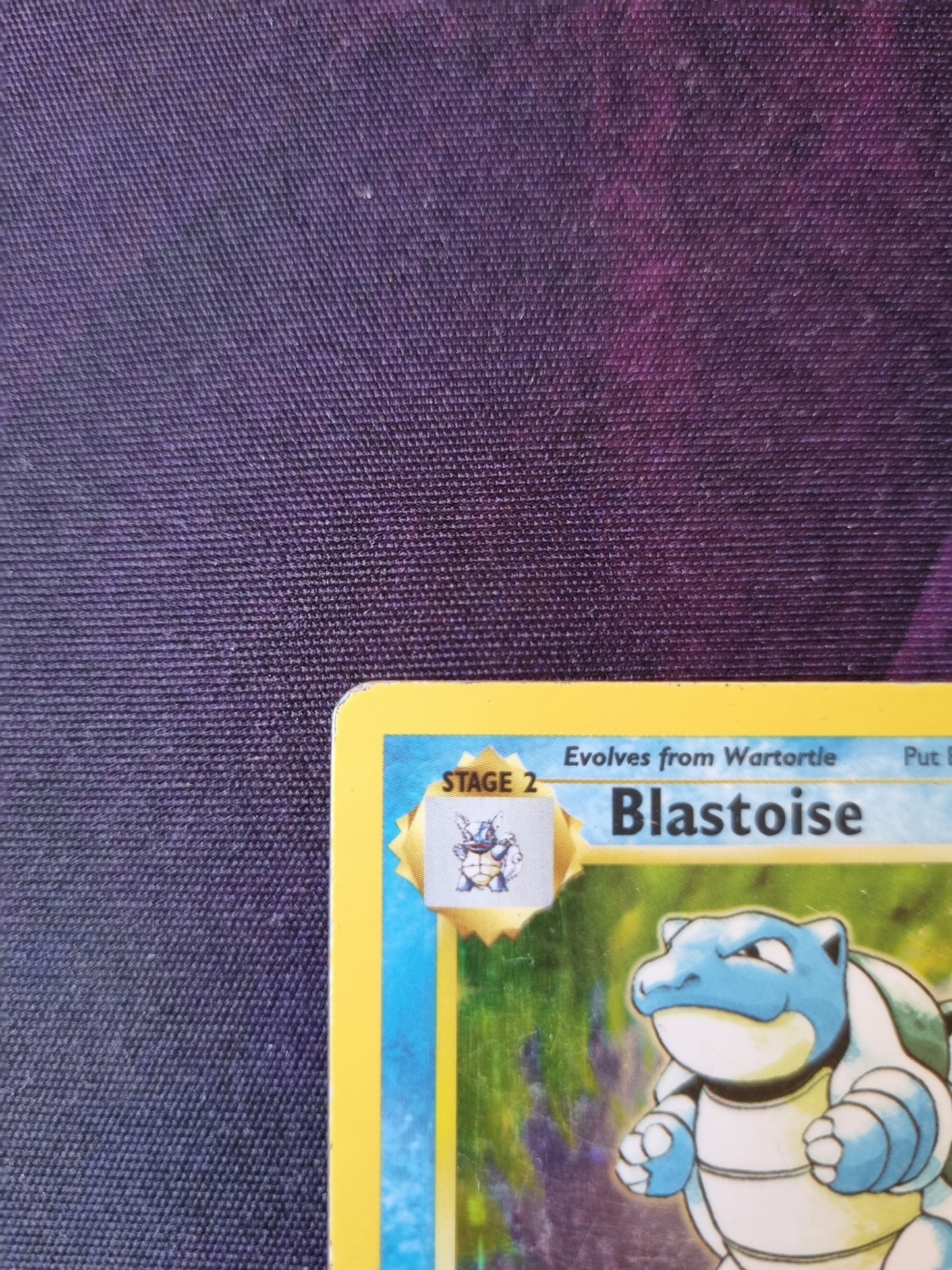 Blastoise - 2/102 Base Set Holo Rare - Inglés