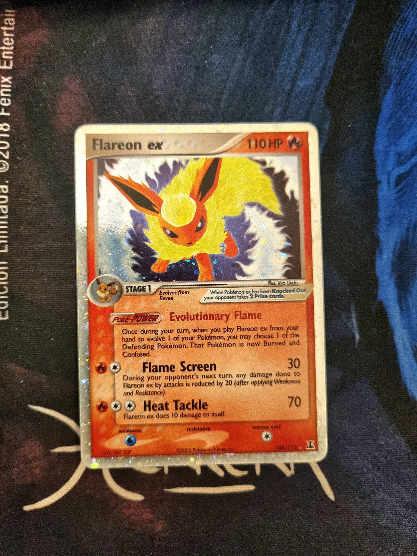 Flareon EX - Delta Species 108/113 Ultra Rare