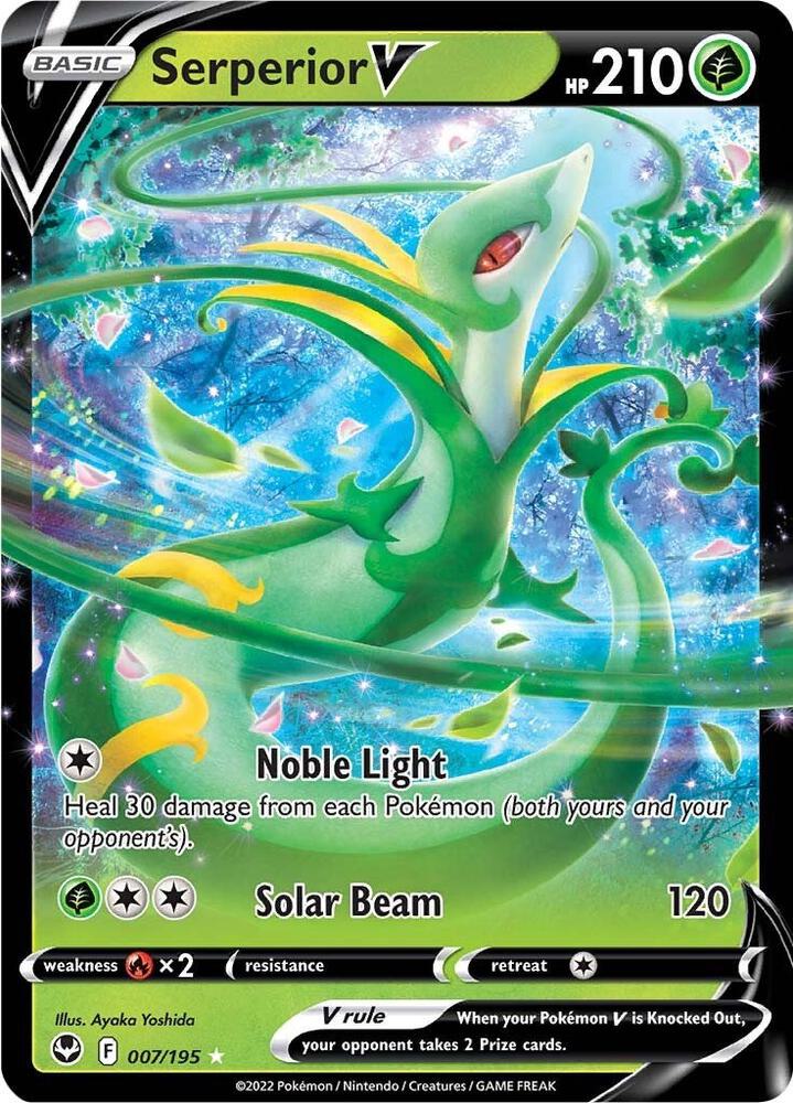 Serperior V - Silver Tempest 007/195 Ultra rare