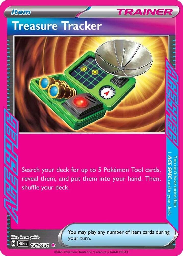 Treasure Tracker - Prismatic Evolutions 131/131 Ace Spec Rare