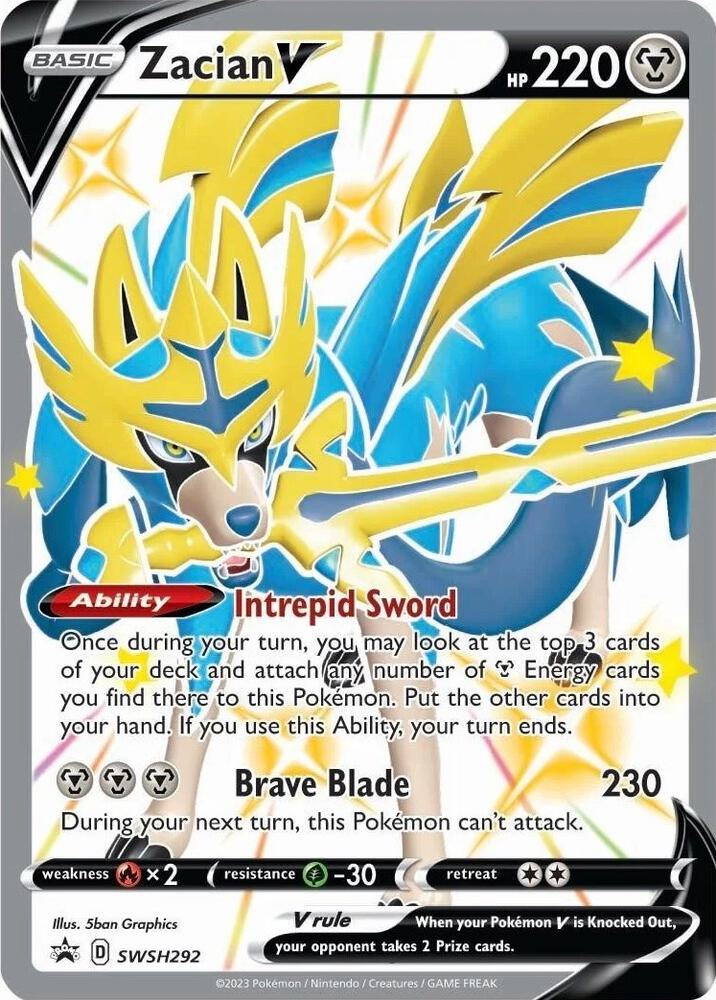 Zacian V - Sword & Shield SWSH292 Promo