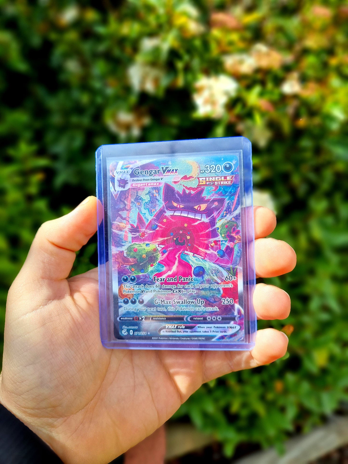 Gengar VMAX - Fusion Strike 271/264 Alternate Art Secret
