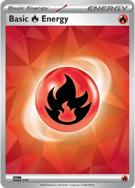 Basic Fire Energy  - Prismatic Evolutions
