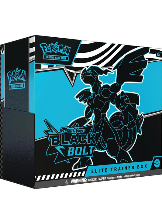 Scarlet & Violet: Black Bolt - Elite Trainer Box - Inglés