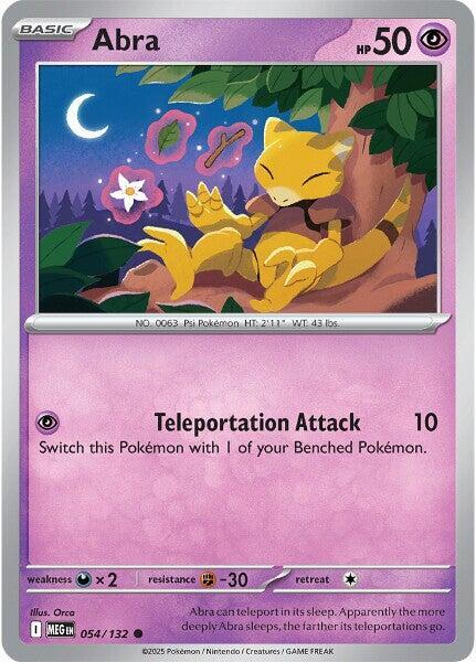 Abra - 054/132 Mega Evolution Common