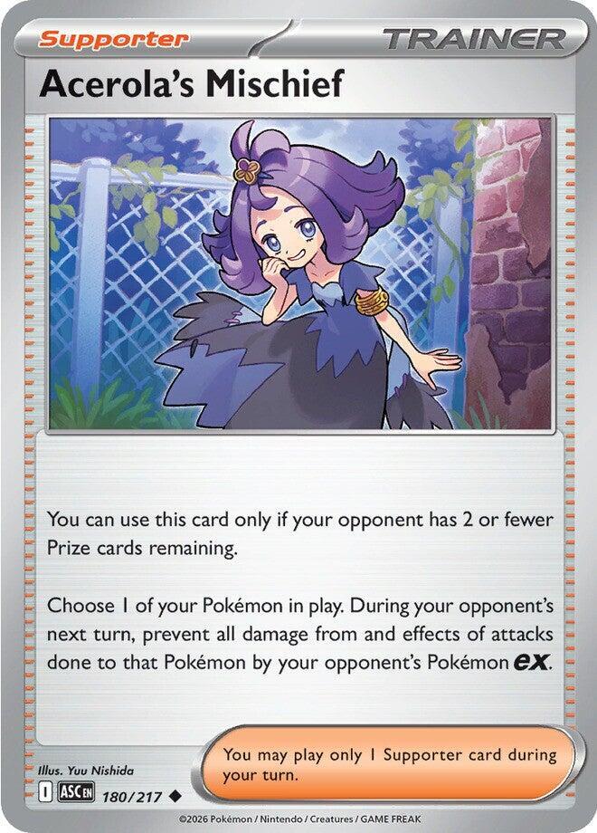 Acerola's Mischief - 180/217 Ascended Heroes