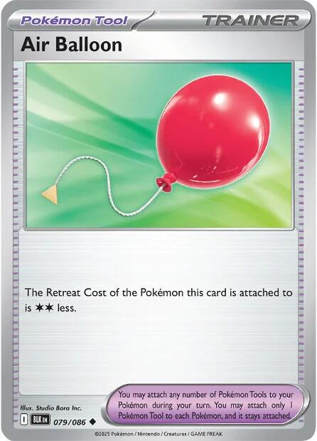 Air Balloon - Black Bolt 079/086 Uncommon