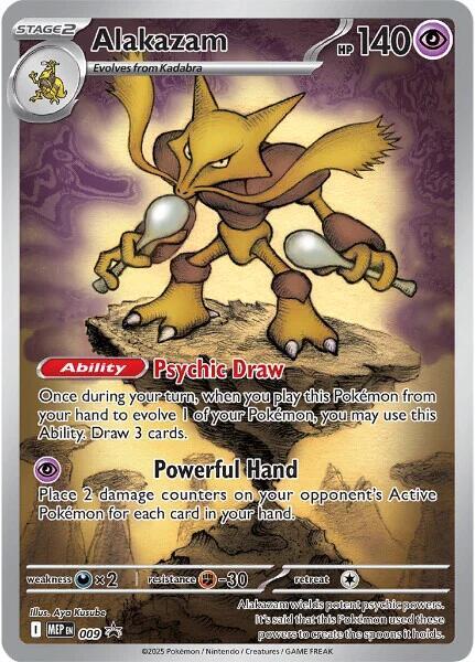 Alakazam - 009 Mega Evolution Promo