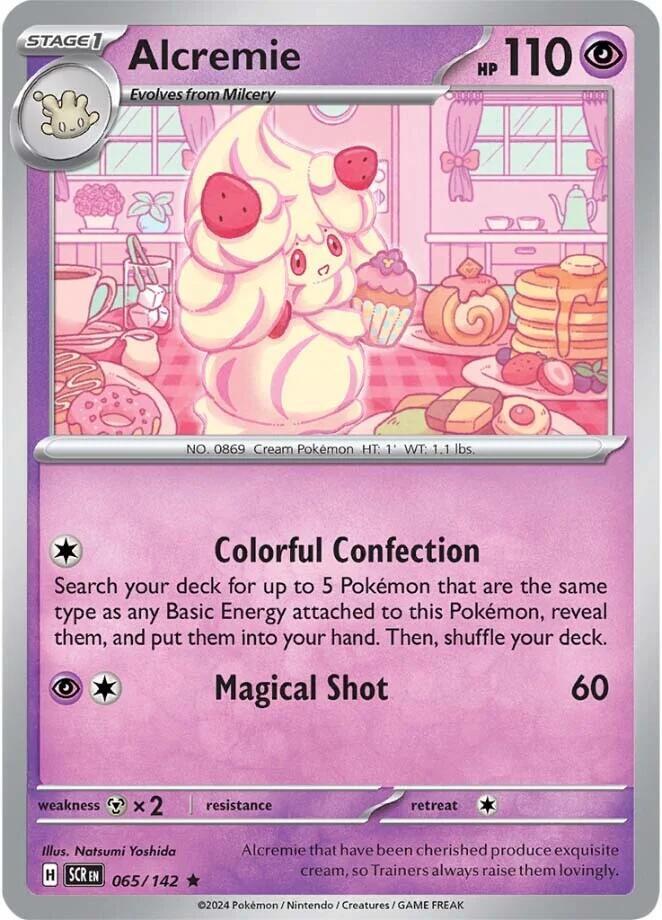 Alcremie - Stellar Crown 065/142 Reverse Holo
