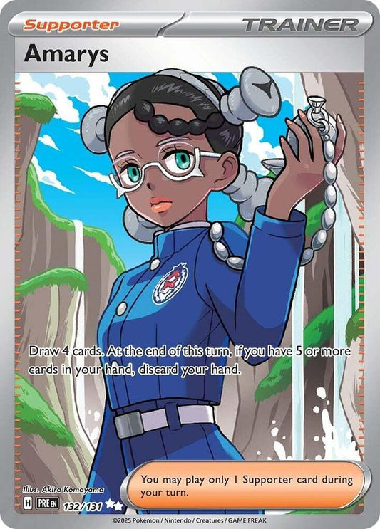 Amarys - Prismatic Evolutions 132/131 Ultra Rare