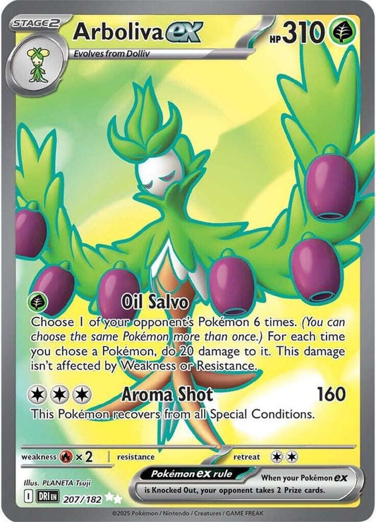 Arboliva EX - 207/182 Destined Rivals Ultra Rare