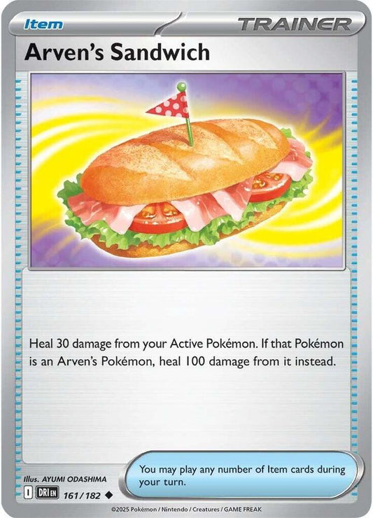 Arven's Sandwich - Destined Rivals 161/182 Uncommon