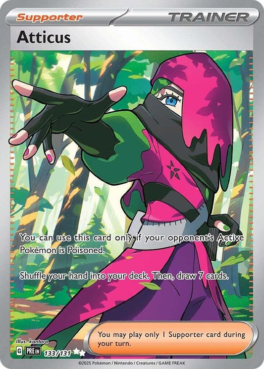 Atticus - Prismatic Evolutions 133/131 Ultra Rare
