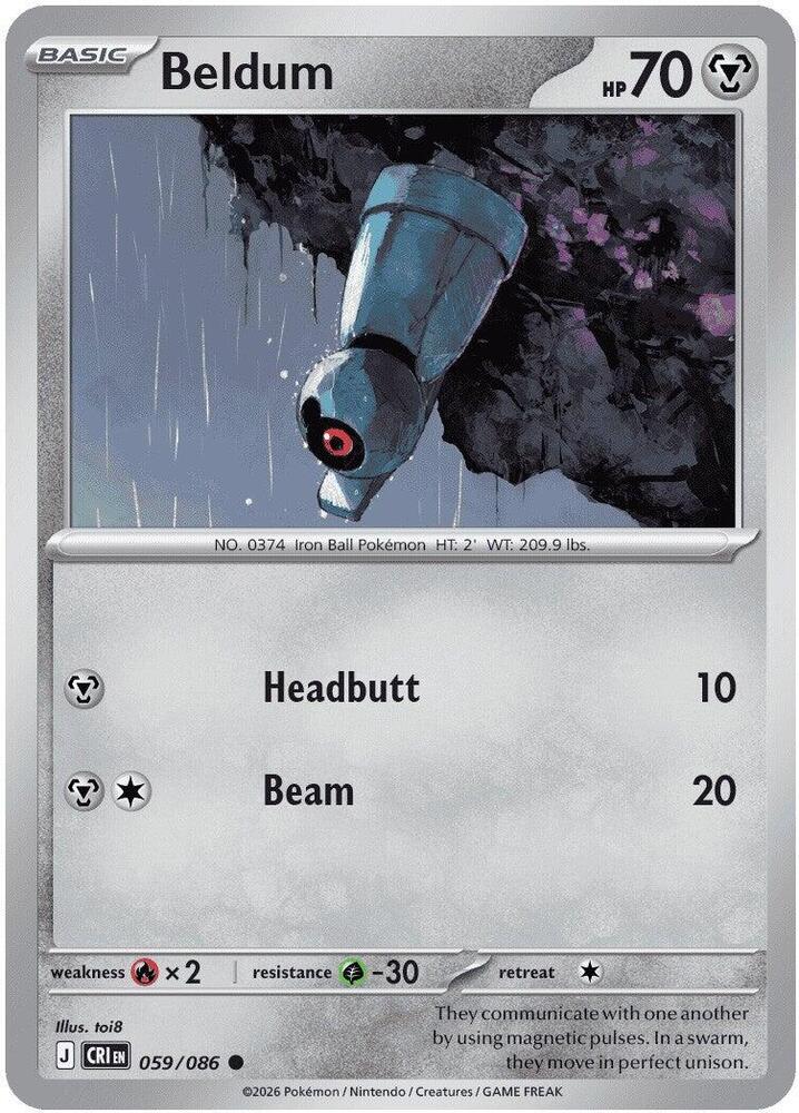 Beldum - 059/086 Chaos Rising