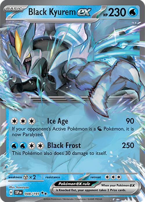 Black Kyurem ex - 048/191 Surging Sparks