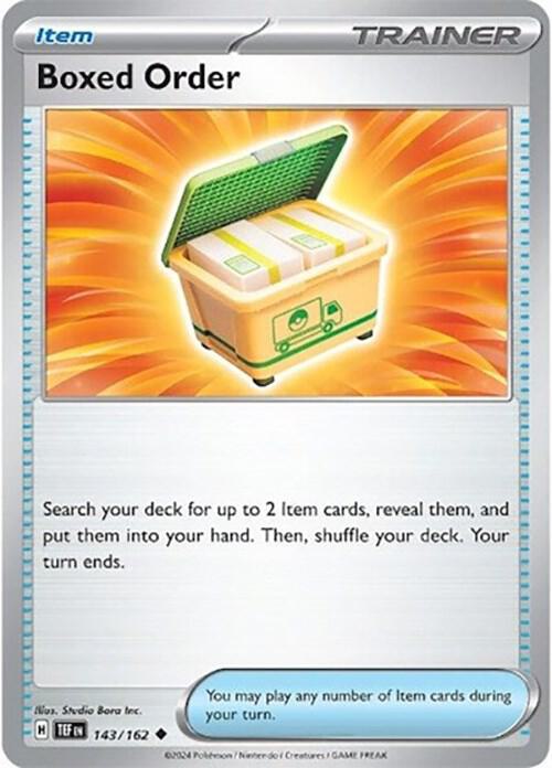 Boxed Order - Temporal Forces 143/162 Uncommon