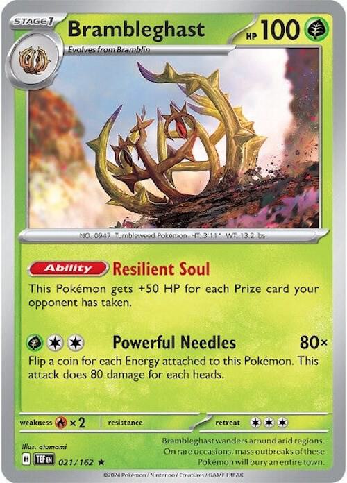 Brambleghast - Temporal Forces 021/162 Holo Rare