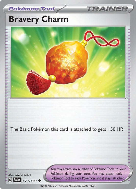Bravery Charm - Paldea Evolved 173/193 Uncommon
