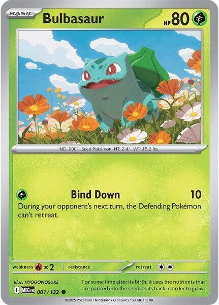 Bulbasaur - 001/132 Mega Evolution Common