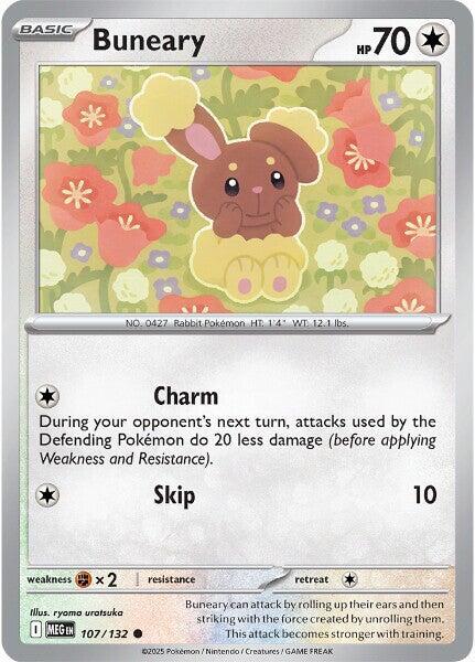 Buneary - 107/132 Mega Evolution Common